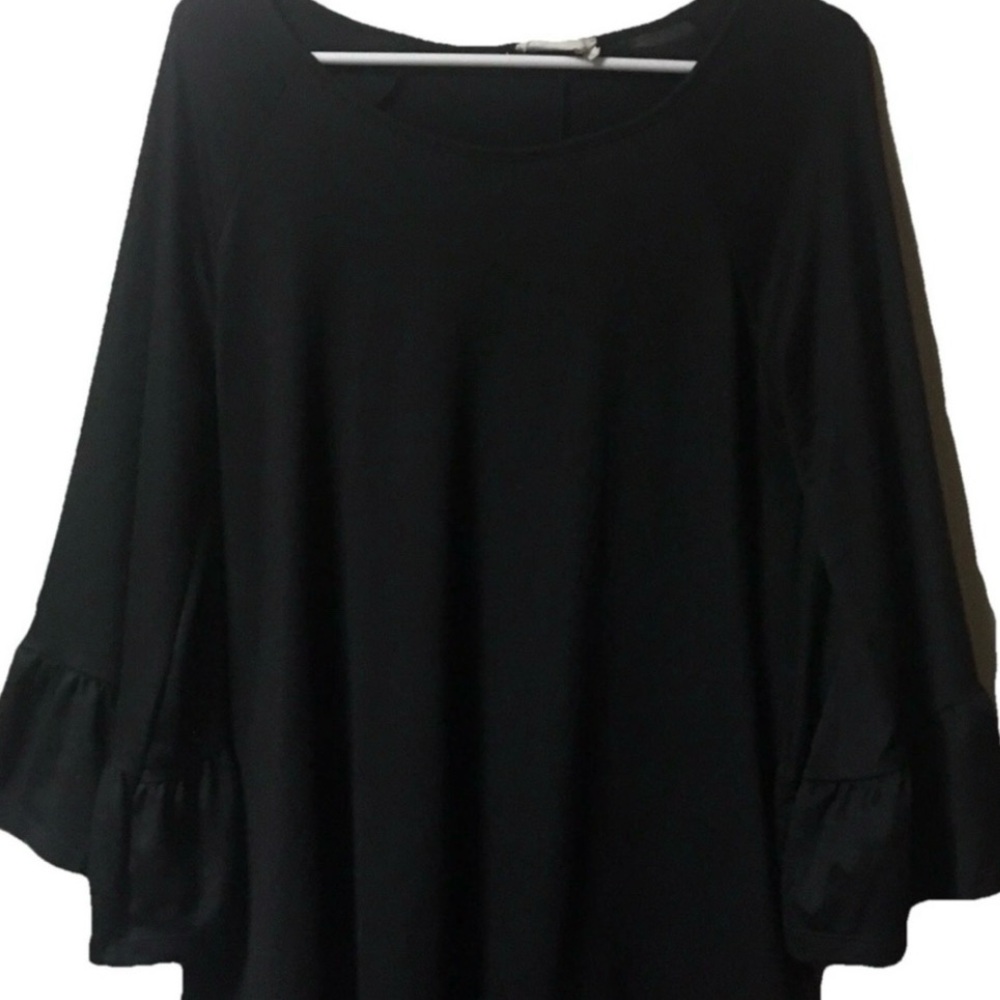 Ninexis ~ Women’s ~ Black ~ Dress ~ Medium ~ Ruffle Sleeve
